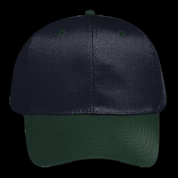 OTTO CAP 6 Panel Mid Profile Baseball Cap Thumbnail