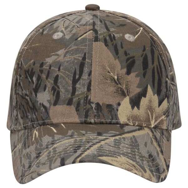 OTTO CAP "OTTO FLEX" Camouflage 6 Panel Low Profile Baseball Cap Thumbnail